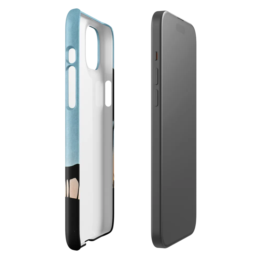 Curiosity in the Silhouette | Phone Case |  15 Plus | Snap Case | Glossy