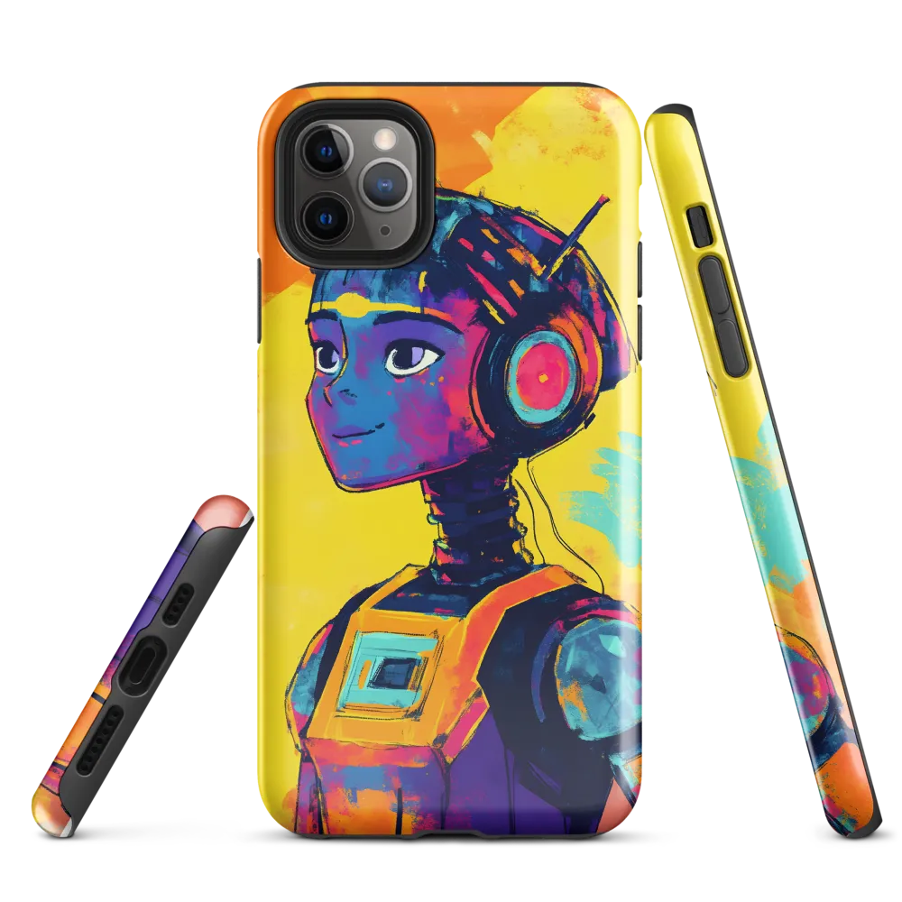 Playful Cyborg Symphony | Phone Case |  11 Pro Max | Tough Case | Glossy