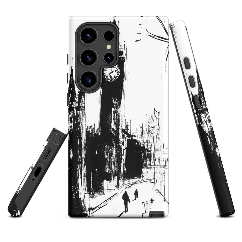 Clock Tower in Motion