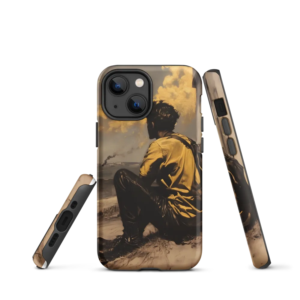 Reflections by the Shore | Phone Case |  13 mini | Tough Case | Matte