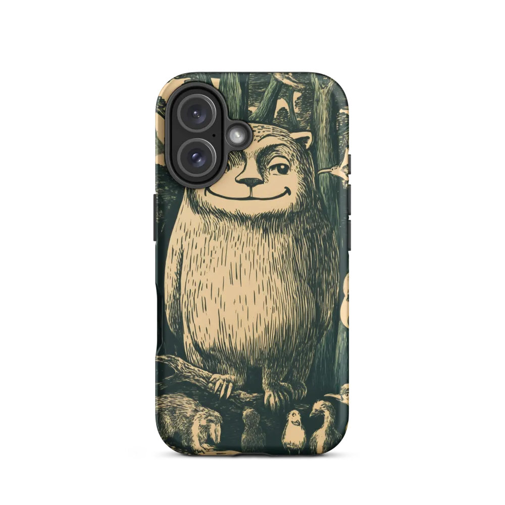 Forest Guardian: A Whimsical Encounter | Phone Case