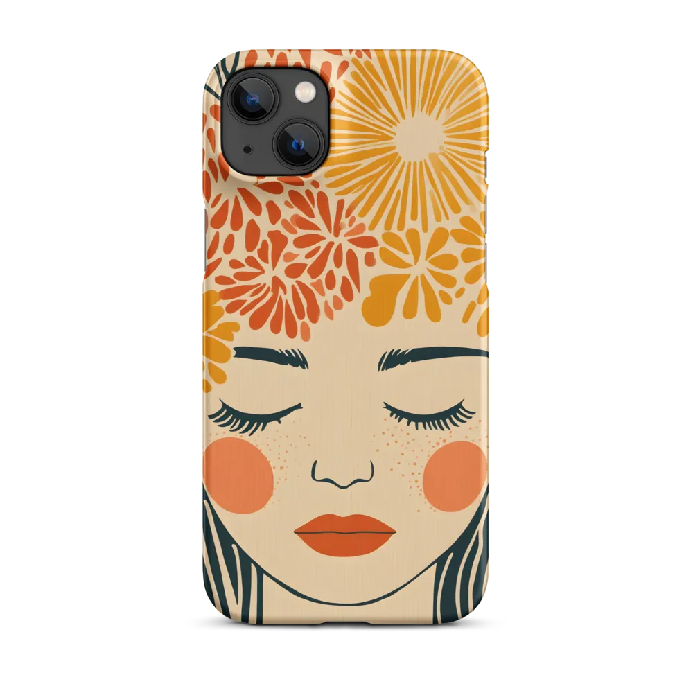 Serenity in Bloom | Phone Case |  14 Plus | Snap Case | Matte