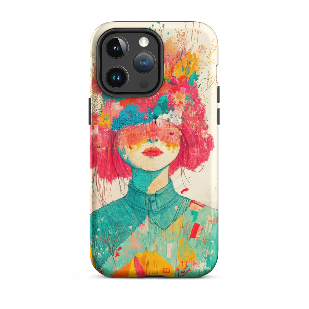 Whimsical Floral Portrait
