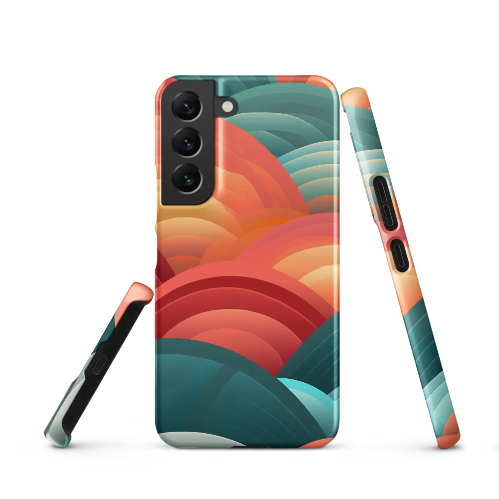 Rhythms of the Waves | Phone Case |  S22 | Snap Case | Matte