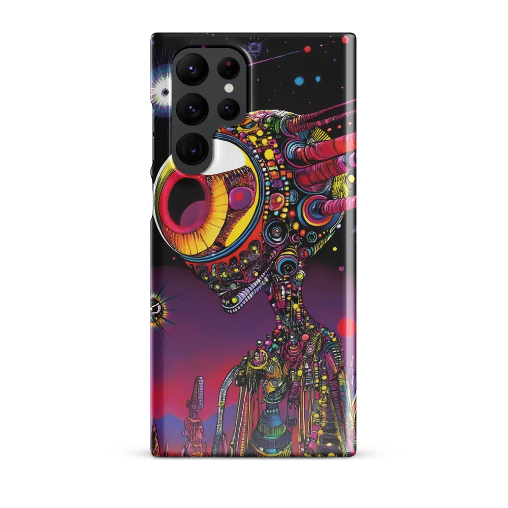 Cosmic Alien Odyssey | Phone Case |  S22 Ultra | Snap Case | Glossy