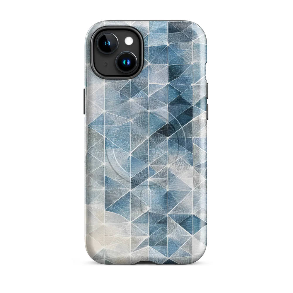 Geometric Harmony in Blue