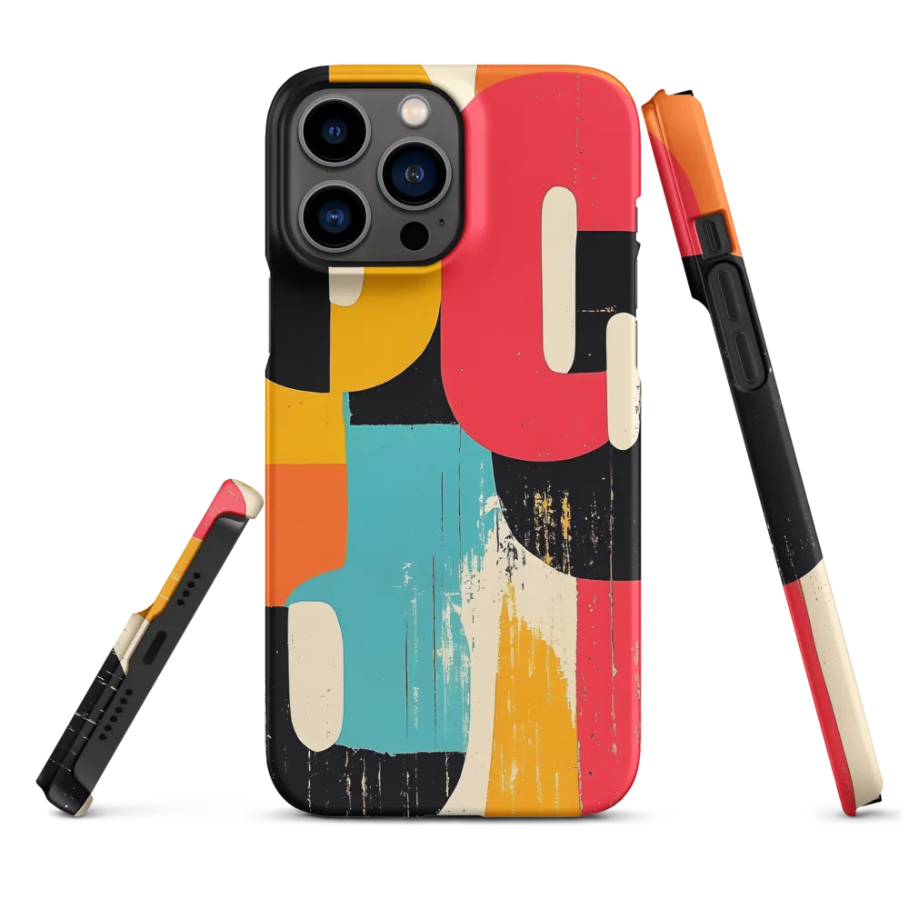 Colorful Curves: Numbers in Harmony | Phone Case |  13 Pro Max | Snap Case | Matte