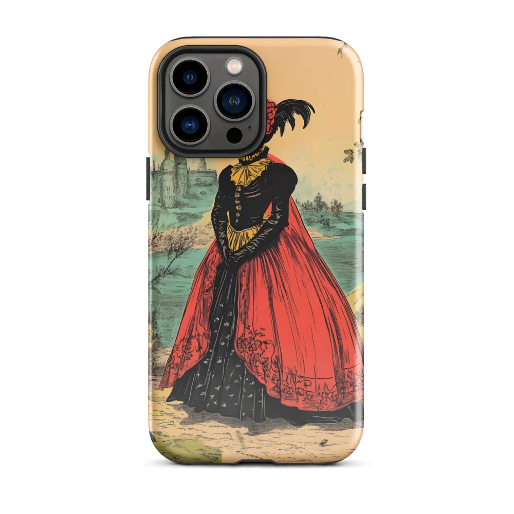 Elegance in Red and Gold