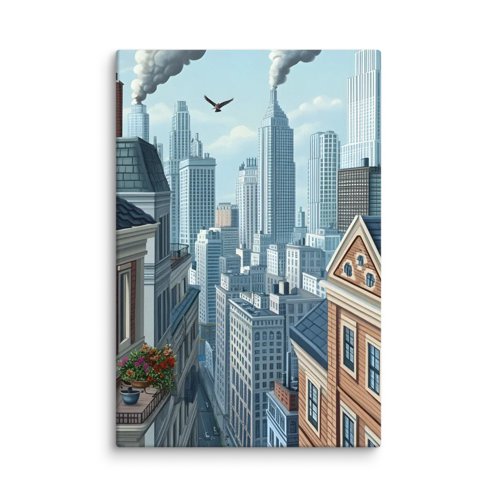 Urban Symphony | Canvas | 8″×12″