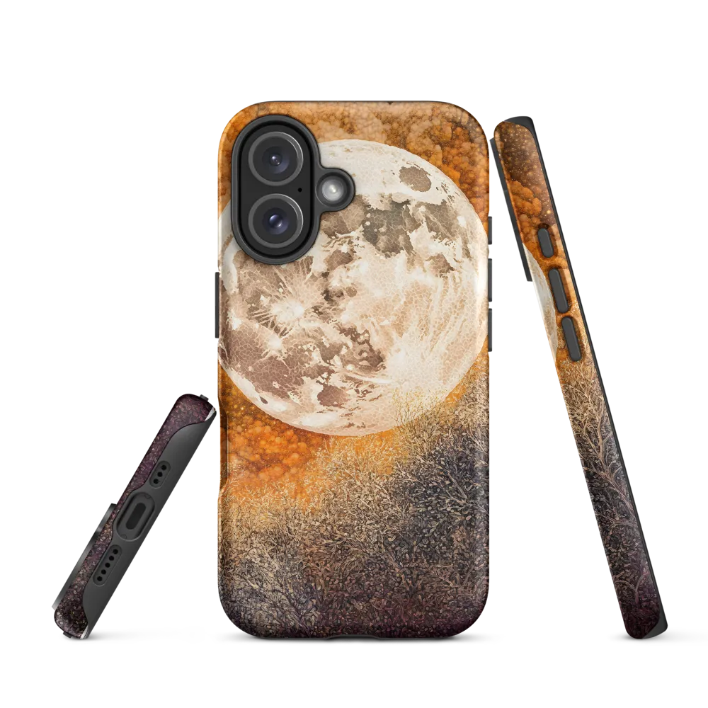 Luminous Serenity: The Enchanted Moon | Phone Case