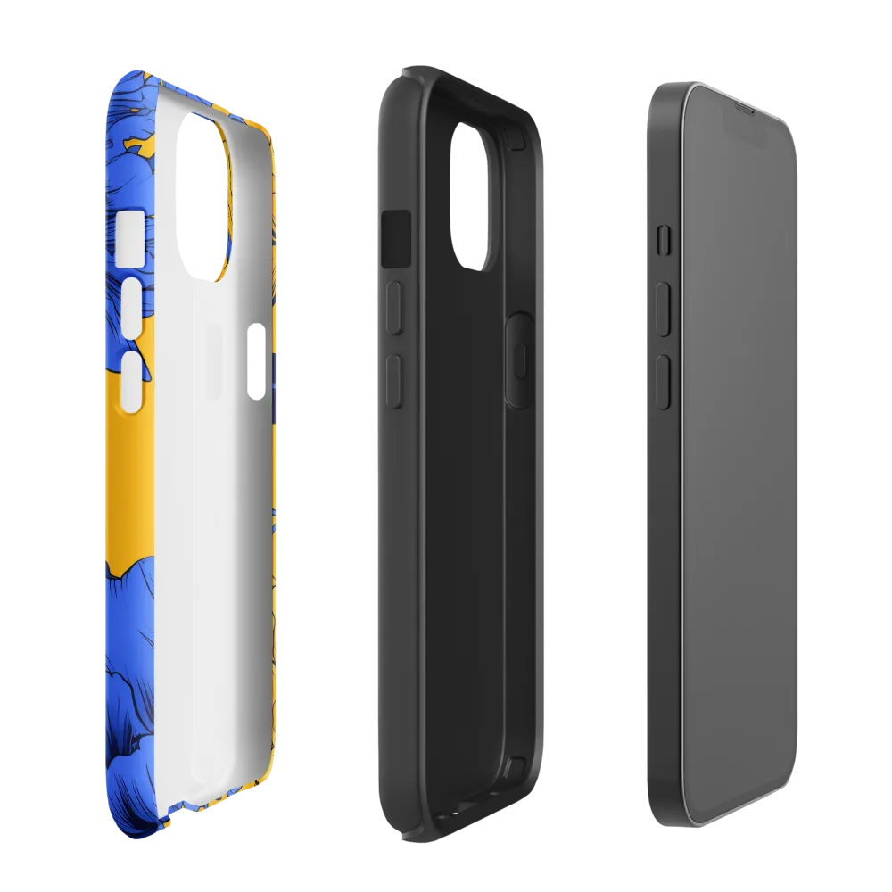 Vibrant Floral Harmony | Phone Case |  13 | Tough Case | Matte