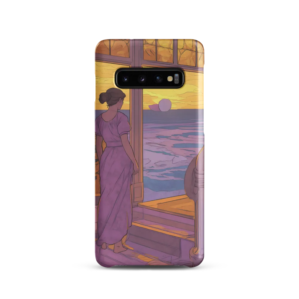 Whispers of the Sunset | Phone Case |  S10 | Snap Case | Matte