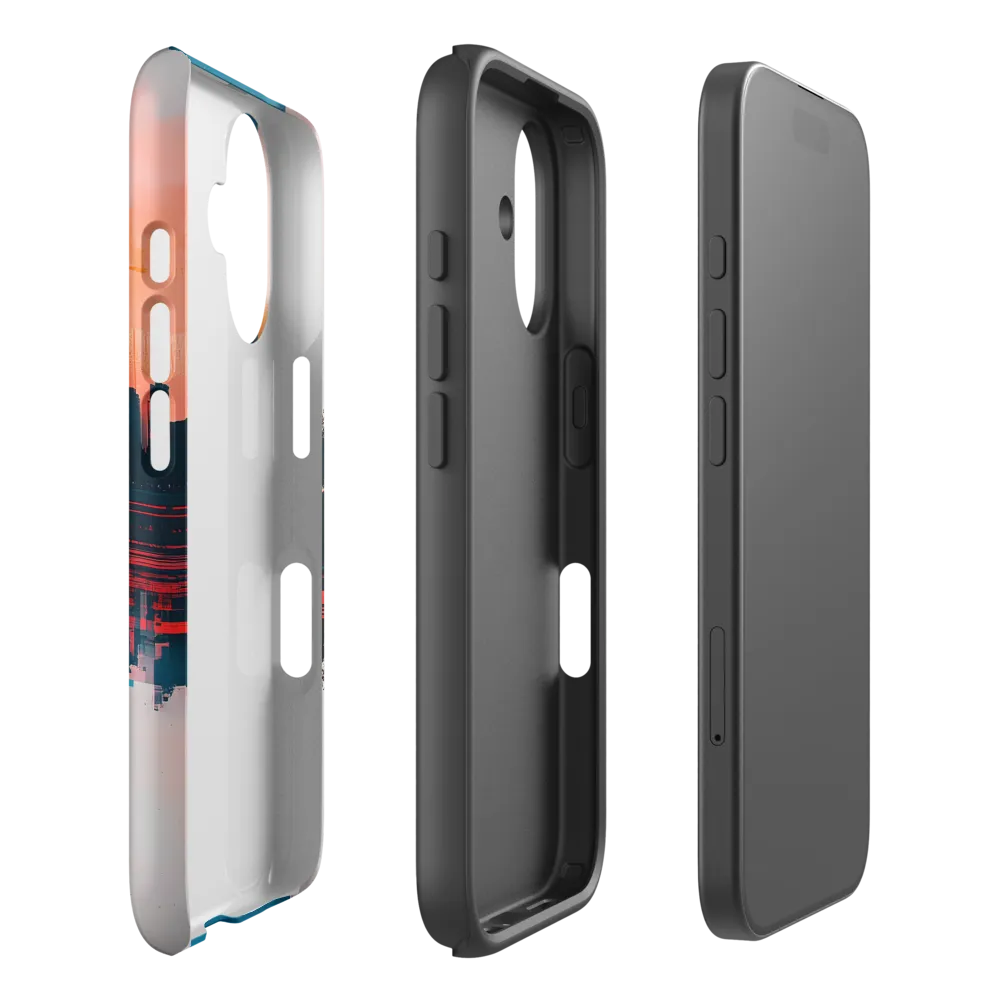 Reflections of Urban Serenity | Phone Case |  16 | Tough Case | Matte