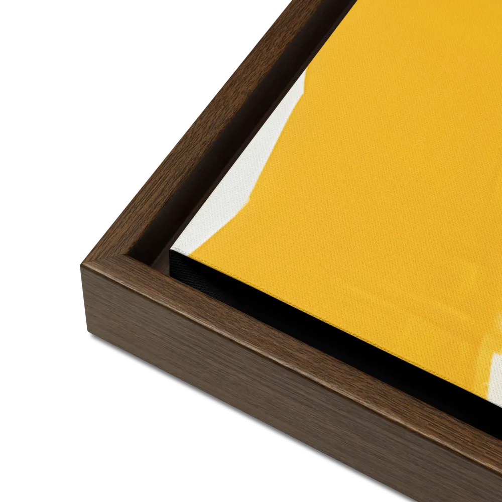 Summer Vibes: Café Conversations | Canvas with Brown Frame | 24″×36″