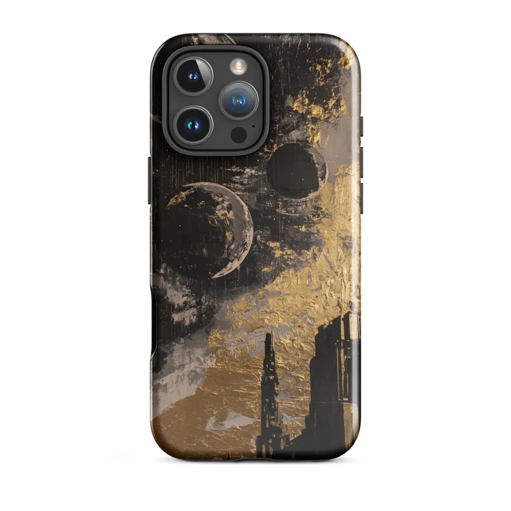 Celestial Cityscape | Phone Case |  16 Pro Max | Tough Case | Glossy