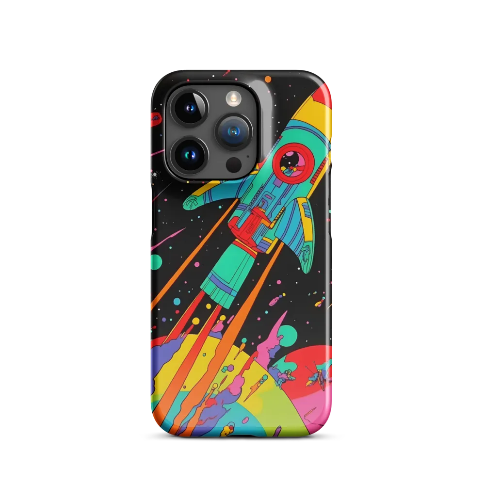 Cosmic Voyage: The Neon Lift-Off