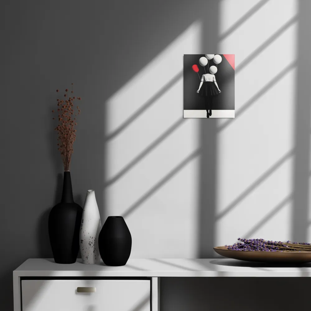 Suspended in Mystery | Metal Print | 8″×10″