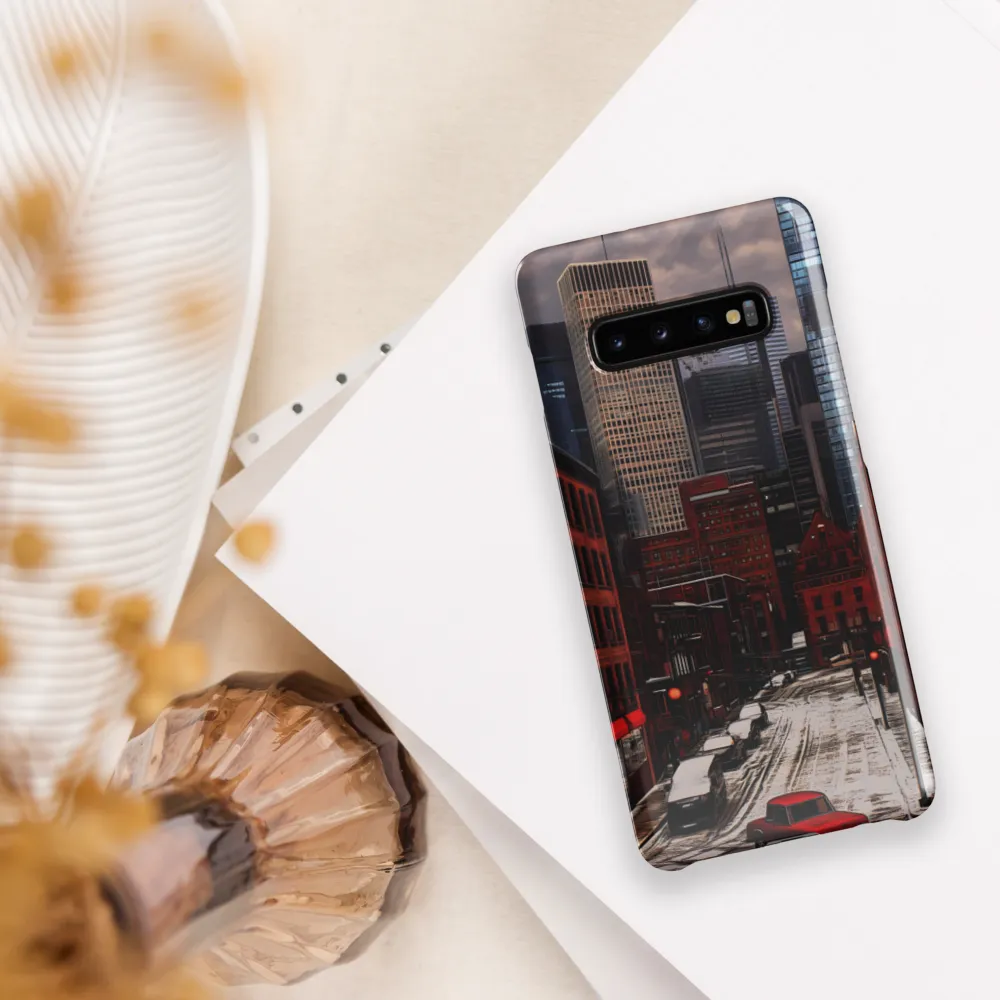 Winter's Urban Embrace | Phone Case |  S10 Plus | Snap Case | Glossy