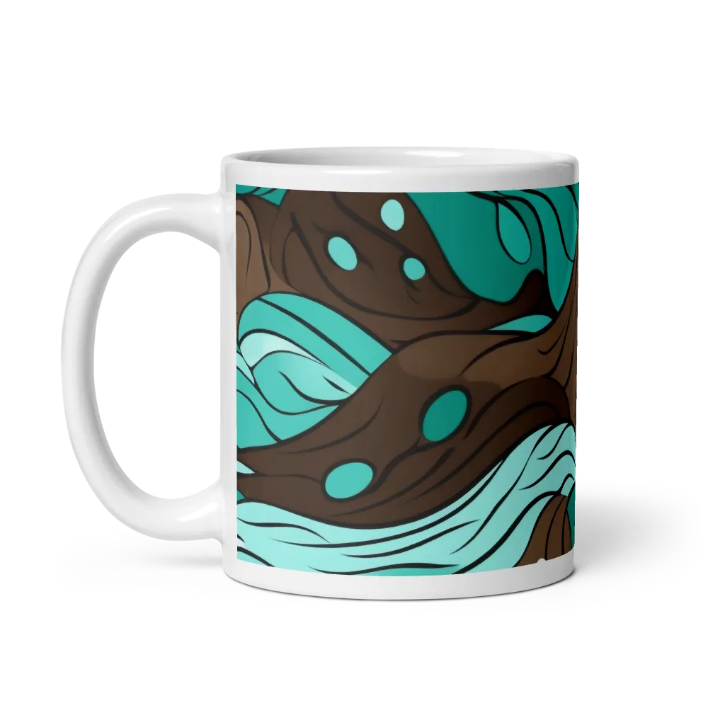 Flowing Horizons | Mug with White inside | 11 oz