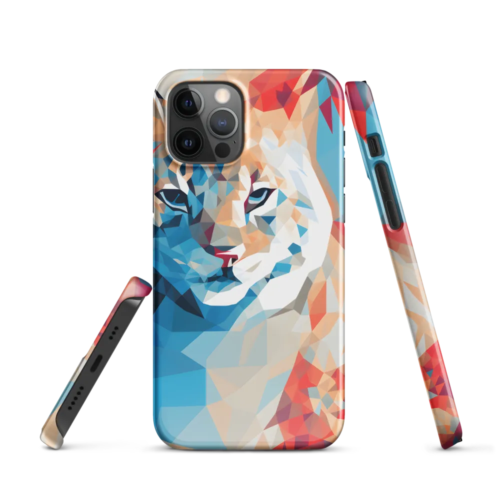 Facets of Feline Wonder | Phone Case |  12 Pro | Snap Case | Glossy