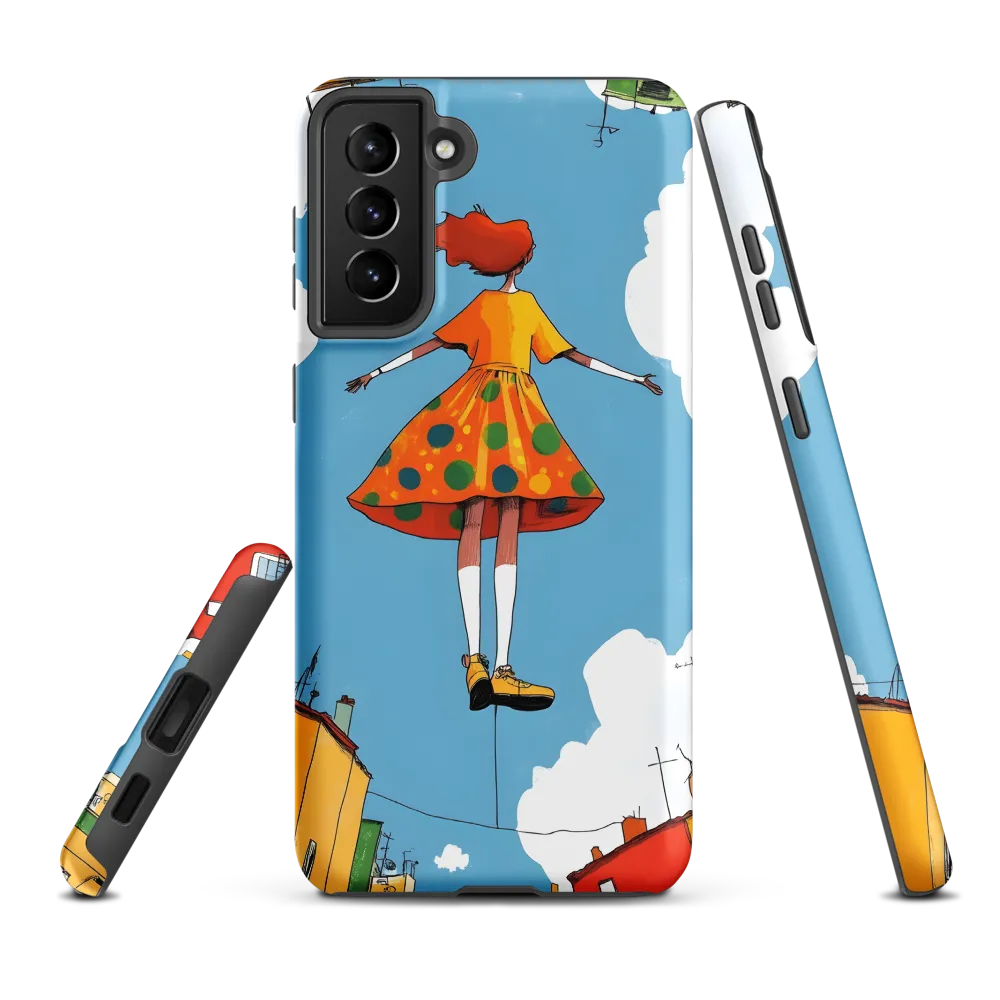 Floating Dreams in a Colorful Sky