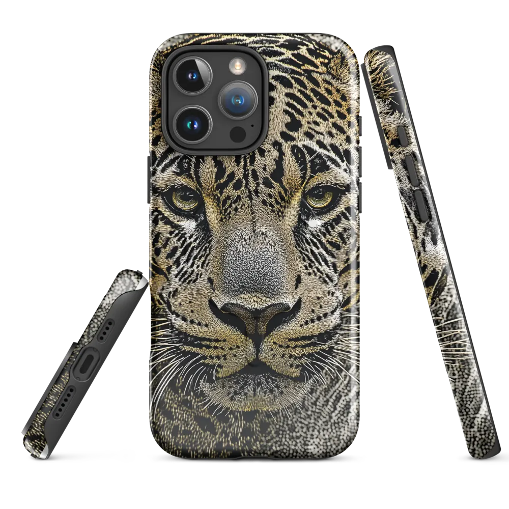 The Majestic Gaze: Portrait of a Leopard