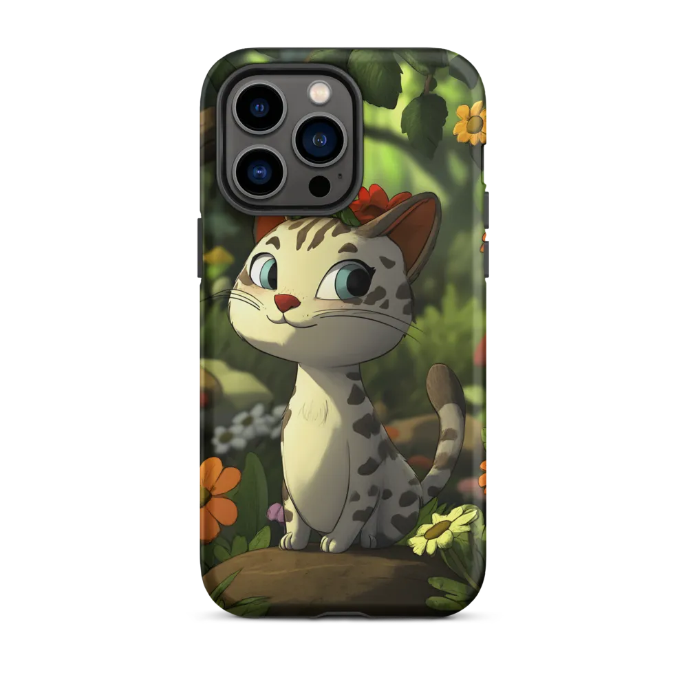 Whimsical Forest Cat