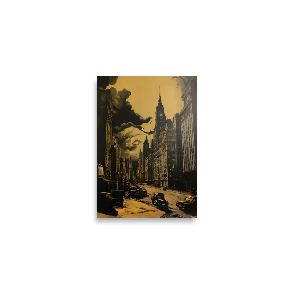 Echoes of a Forgotten Skyline | Poster | A2 (16.5″×23.3″)