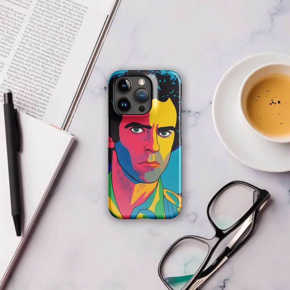 Electric Visage: A Portrait of Vibrance
