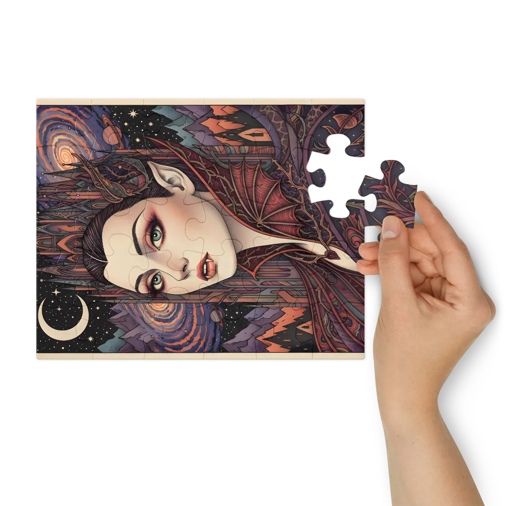 Celestial Vampire 
 Jigsaw Puzzle in Tin Box