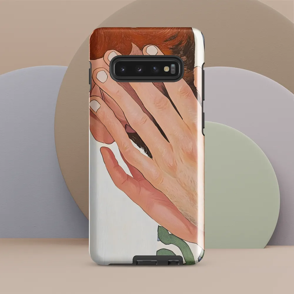 The Embrace of Hands | Phone Case |  S10 Plus | Tough Case | Glossy