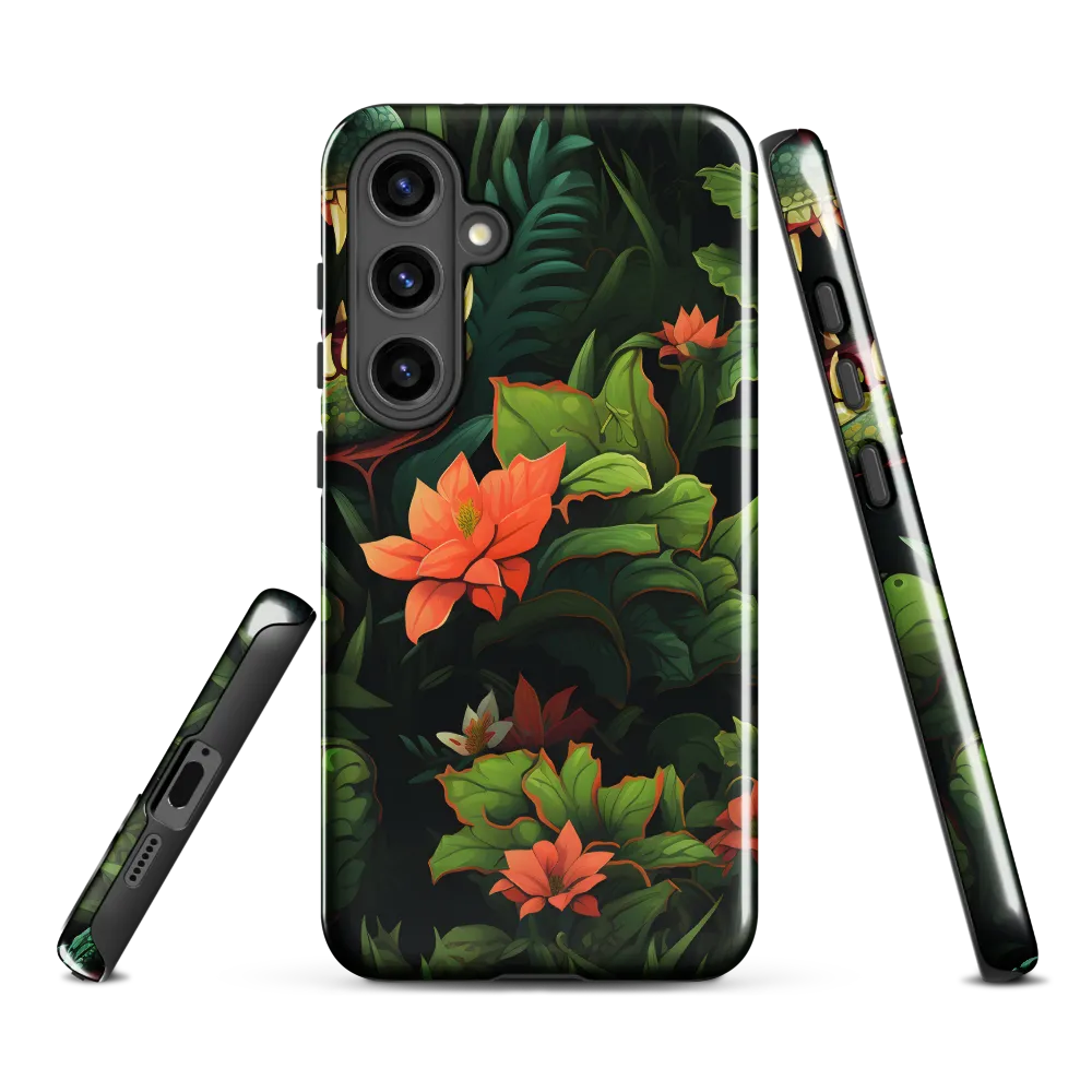 Into the Lush Unknown | Phone Case |  S24 Plus | Tough Case | Glossy