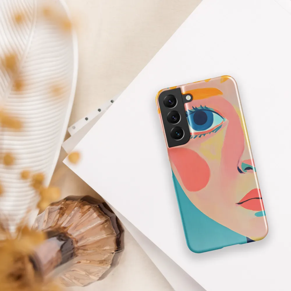 Whimsical Gaze | Phone Case |  S22 | Snap Case | Glossy