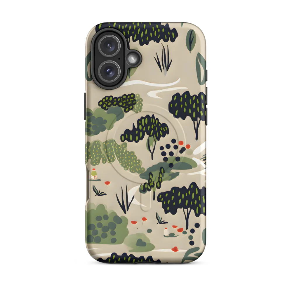 Harmony in Nature: A Whimsical Tapestry