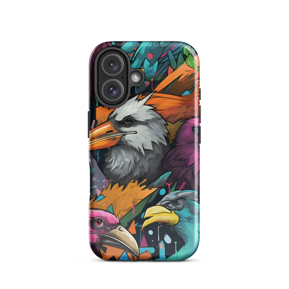 Avian Vortex: A Celebration of Color and Form