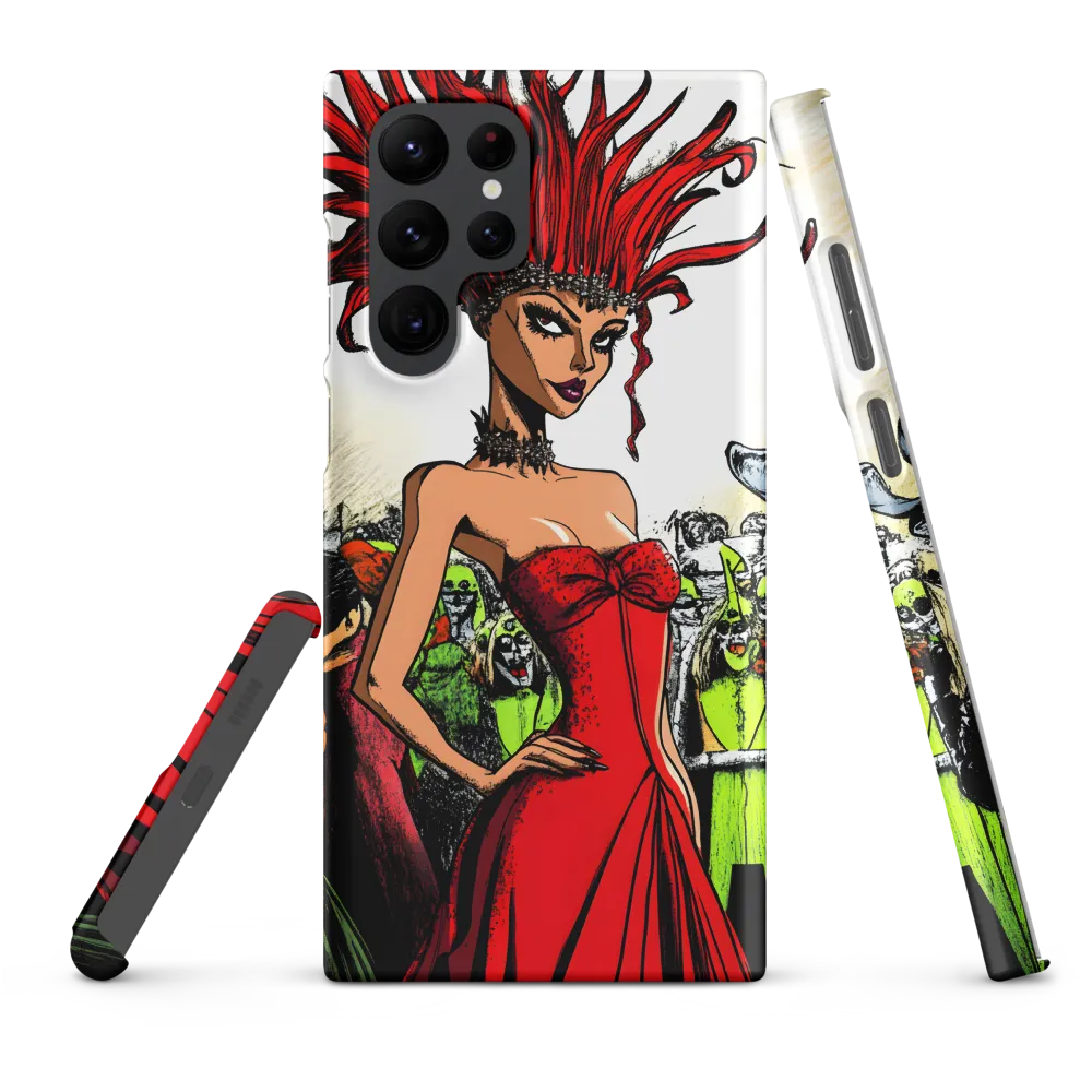 Fiery Elegance: A Fashion Statement