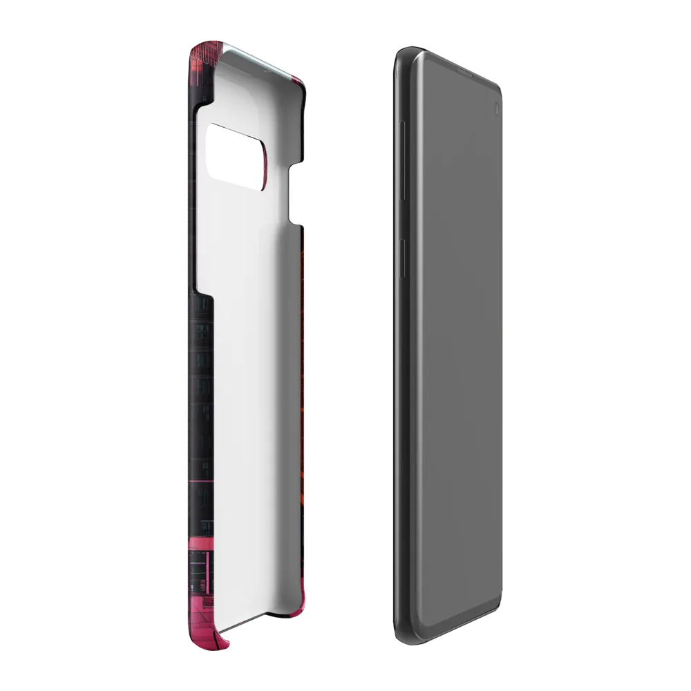 Urban Dreamscape: A Futuristic City | Phone Case |  S10 Plus | Snap Case | Glossy