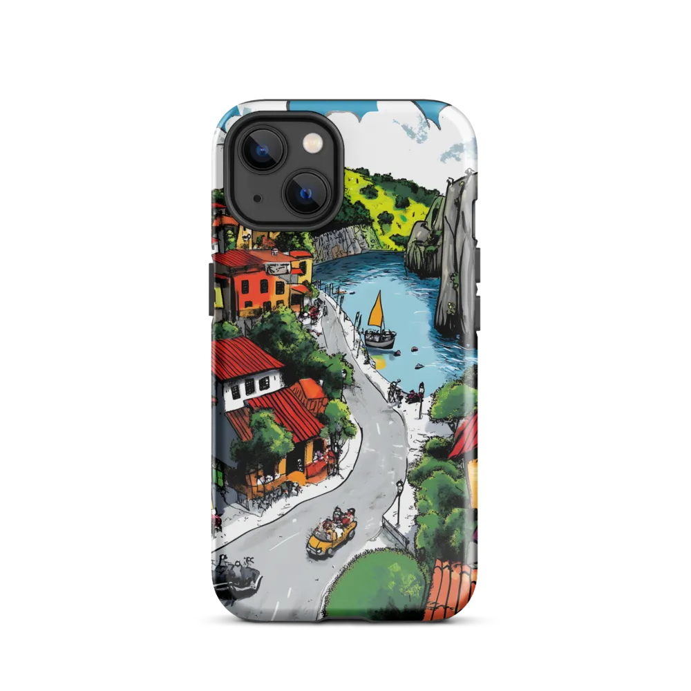 Whimsical Village by the Water