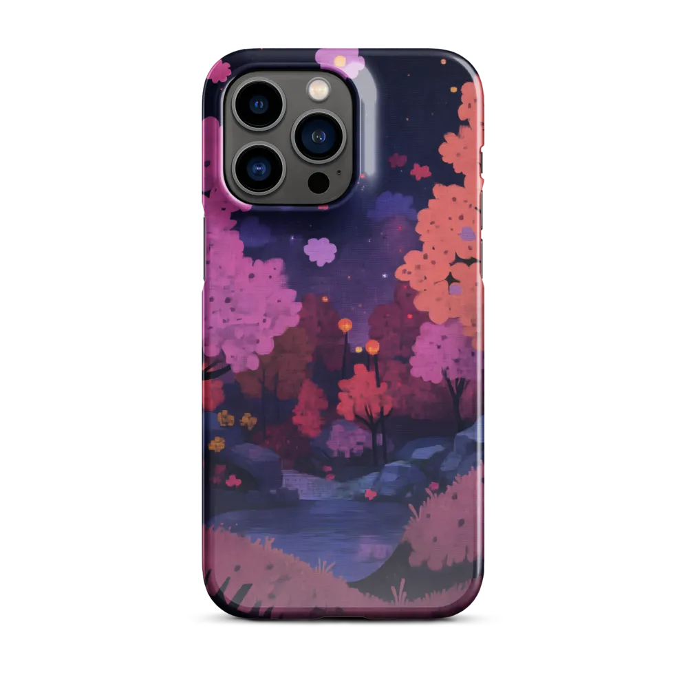 Whispers of Spring: A Serene Landscape | Phone Case |  14 Pro Max | Snap Case | Glossy