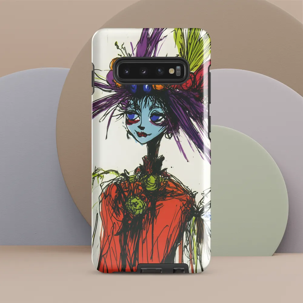 Whimsical Harvest | Phone Case |  S10 Plus | Tough Case | Glossy