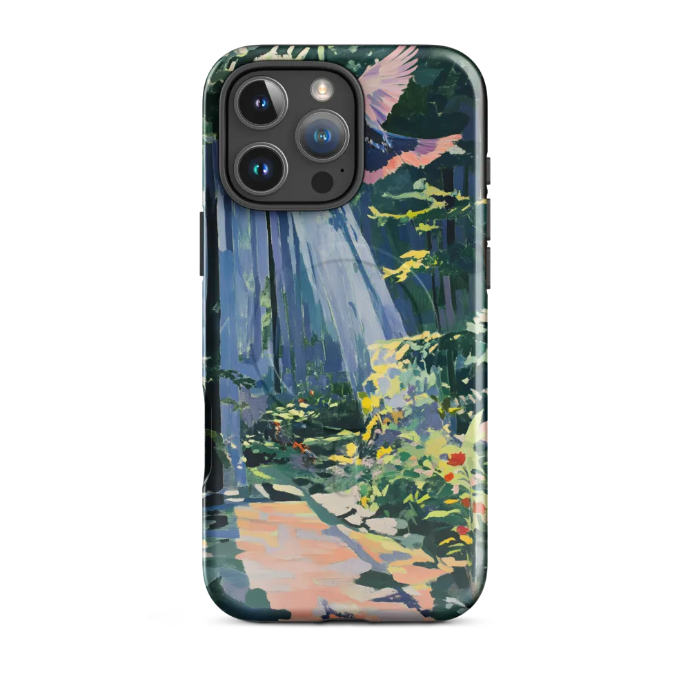 Flight of Light: A Serene Forest
