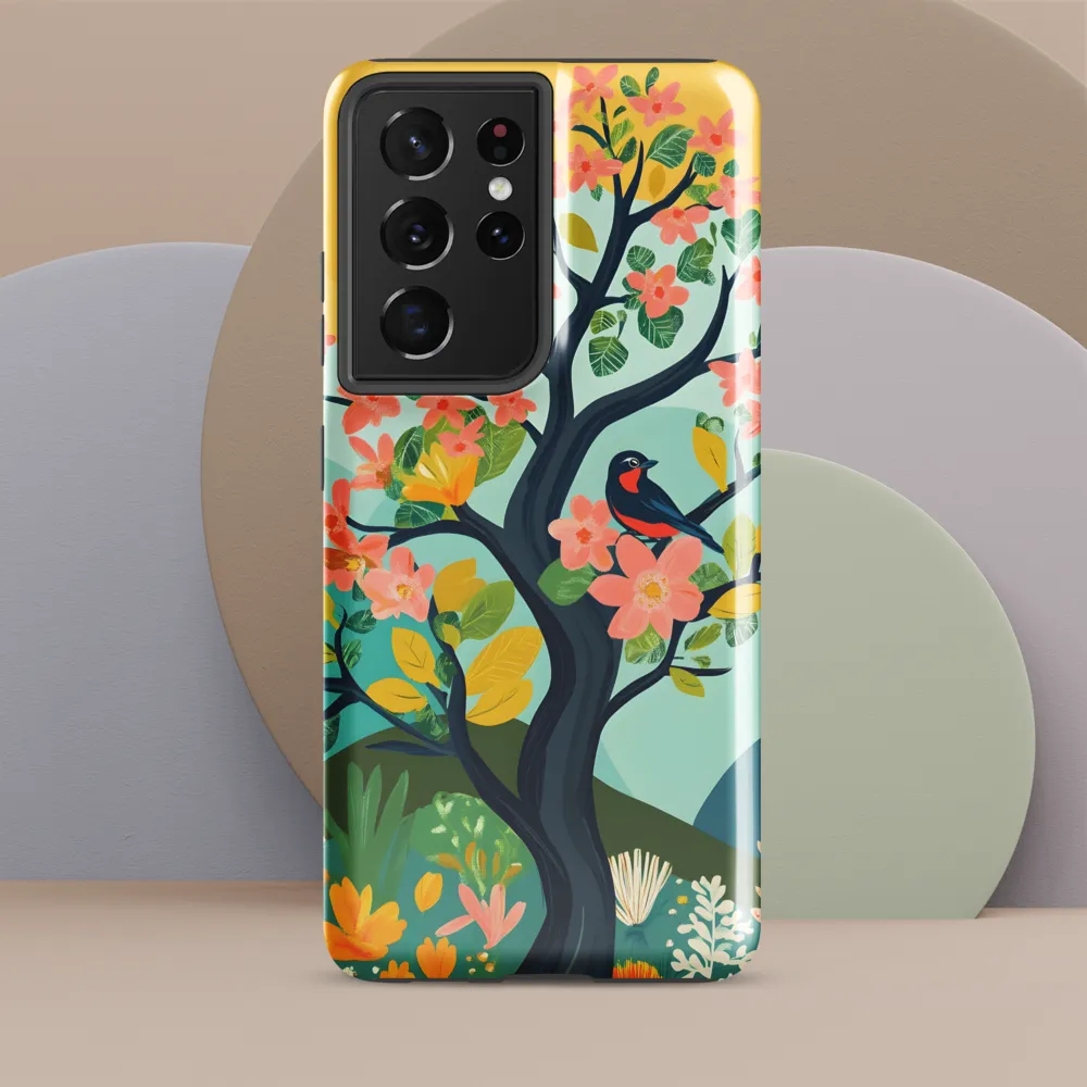 Spring Blossoms: A Serene Encounter
