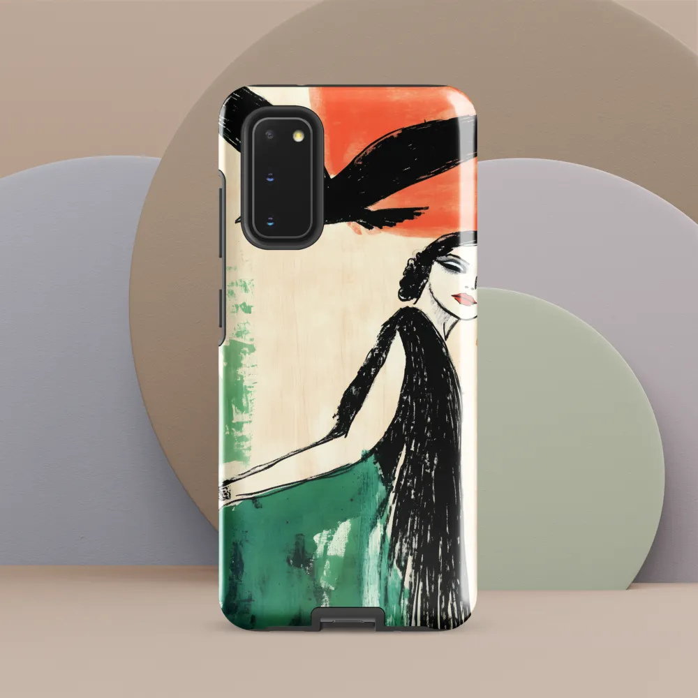 Elegance in Flight | Phone Case |  S20 | Tough Case | Glossy