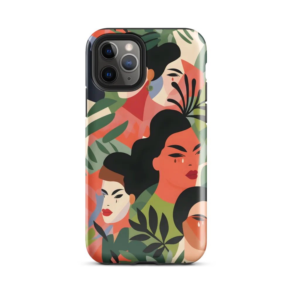 Harmony of Nature and Femininity | Phone Case |  11 Pro | Tough Case | Glossy