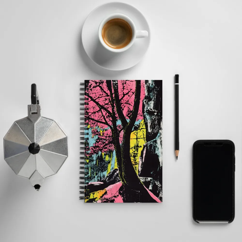 Vibrant Reflections of Nature | Spiral Notebook