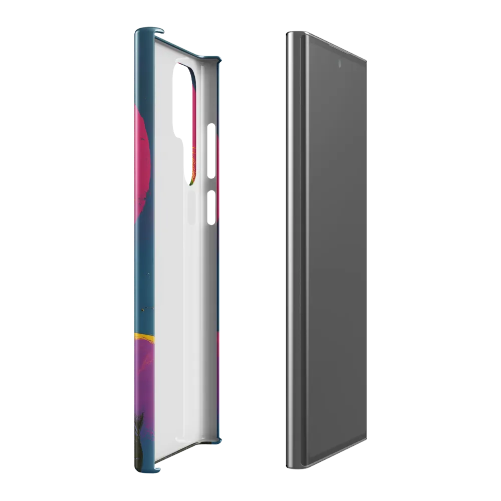 Neon Dreams: Portrait of a Modern Muse | Phone Case |  S22 Ultra | Snap Case | Glossy