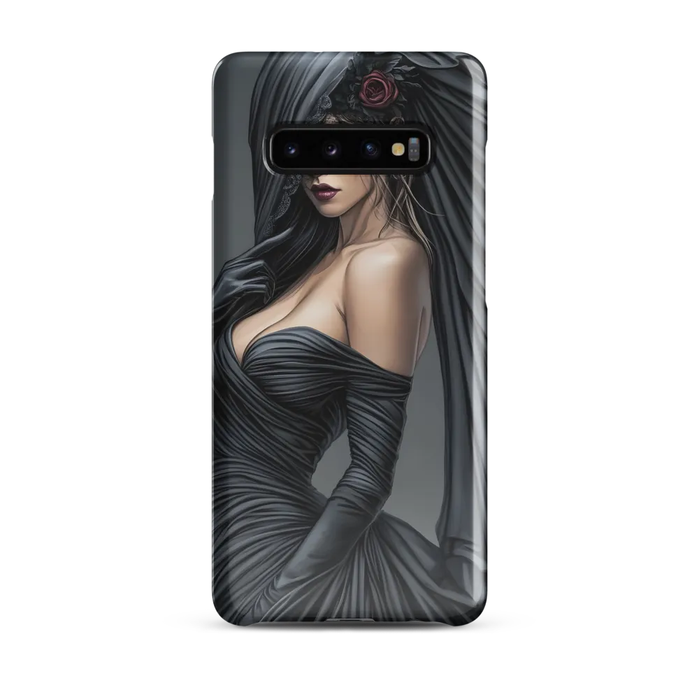 Veiled Elegance | Phone Case |  S10 Plus | Snap Case | Glossy