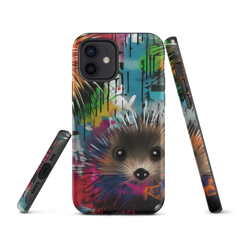 Whimsical Hedgehogs in a Kaleidoscopic Wonderland