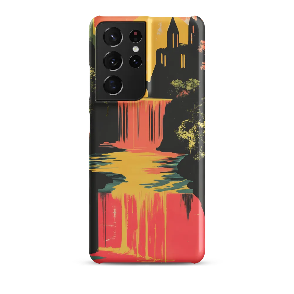 Elysian Echoes: A Surreal Reflections | Phone Case |  S21 Ultra | Snap Case | Matte