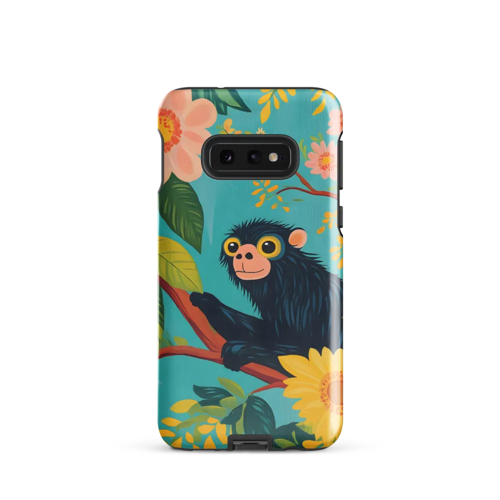Joyful Encounter in a Floral Paradise